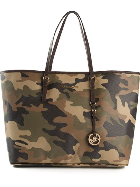 michael kors camo handbag|michael kors tech bag.